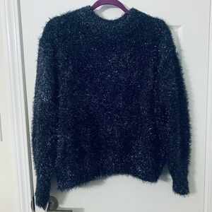 H&m Dark blue glitter sweater